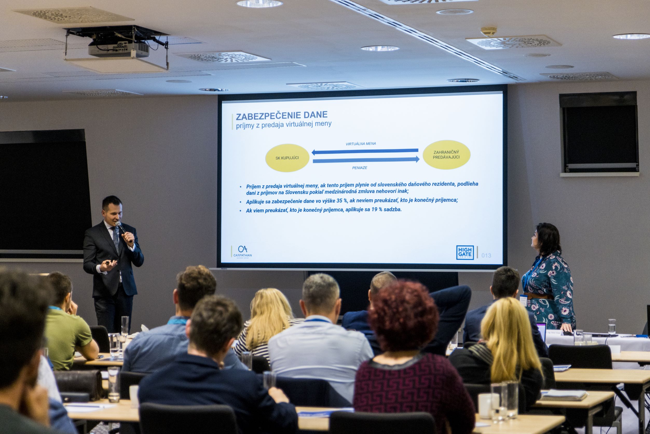 Prednáška o krypte na IT konferencii